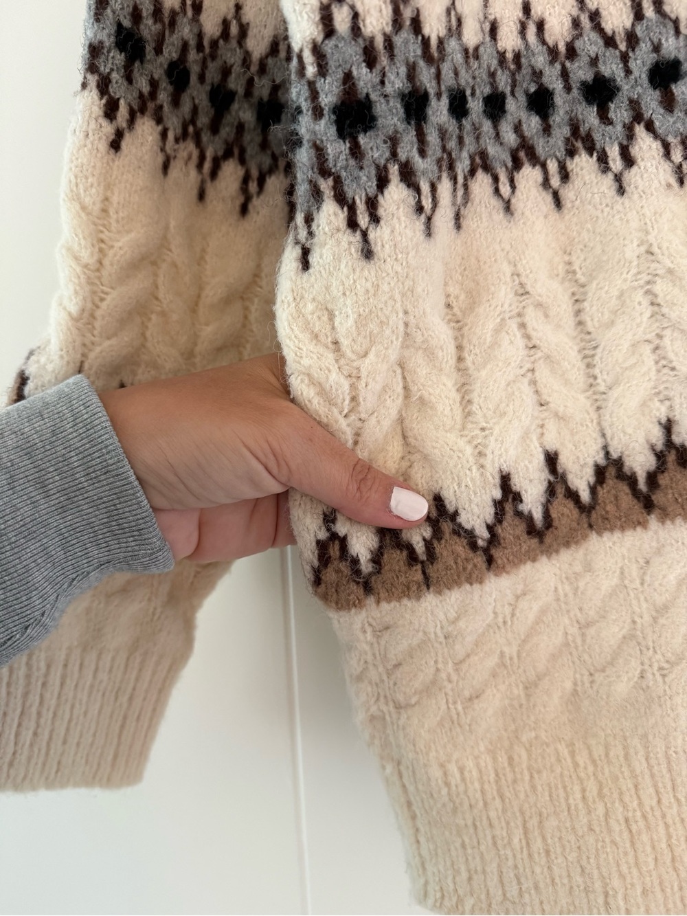 DNA “Do Not Ask” Grandpa Cardigan, size medium. - Picture 13 of 15
